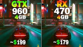 GTX 960 Vs RX 470 - Test in 12 Games