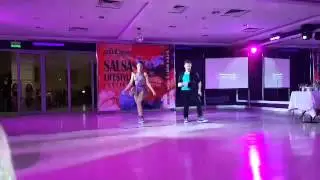 Александр Шабалкин и Ксения Сереченко. Timba. Salsa Lifestyle Festival