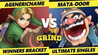 The Grind 145 Winners Bracket - AGenericName (Young Link) Vs. Mata-Door (Wario) Smash Ultimate