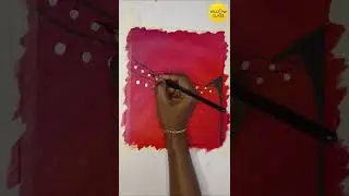 How To Paint With Jenuzz  #trending #short #yellowclass