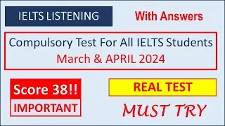 IELTS Listening Practice Test || 7 March IELTS EXAM PREDICTION || 9 MARCH IELTS EXAM PREDICTION