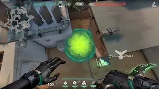 Viper poison cloud lineup for B elbow from B long on Bind
