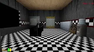 Playing five nights at freddys with friends 😂