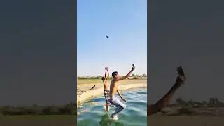 chalao Na naino Se ban re #nanjisetaniya #shorts #swimming #flip #desi #song #remix#music#shortsfeed