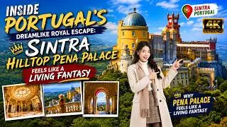 Discover (Exterior + Interior) Hilltop Romanticist Castle Pena Palace Sintra Portugal 探索葡萄牙辛特拉佩纳宫
