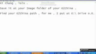 O2China Tutorial