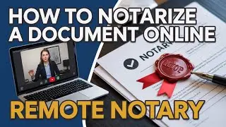 How to Notarize a Document Online (Remote Notary)