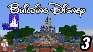MCParks Building Disney 3 - Glitchy Blocks w/ Kumo! (Minecraft WDW)
