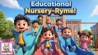 Interactive Kids Rhyme! Jump, Clap & Learn About Yourself 🌈 | Miss Meow