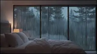 Midnight Downpour in an Enchanted Forest Deep Rain ASMR Ambience for Sleep and Relaxation Sounds