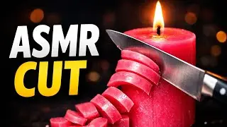 This Candle Cutting Sound Is Addictive 😌🕯️