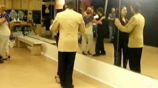 Intermediate Argentine Tango class with Marcelo Solis August 2010 - Part 1