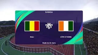 Mali vs Ivory Coast (03/02/2024) Quarter-final Africa Cup of Nations PES 2021