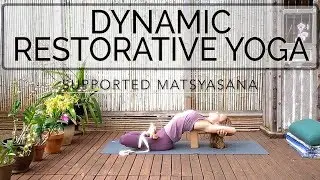 Dynamic Restorative Yoga | Intermediate | 64 min | Cat de Rham | Online Yoga Teaching