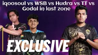iqoosoul vs WSB 🔥vs Hydra vs TT vs Godal in last Zone @LidomaAsia @JONATHANGAMINGYT@ZonemasterBG