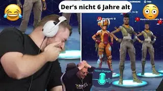 „6 jähriger“ verarscht Schradin mit einem Voice Changer😳👀😂