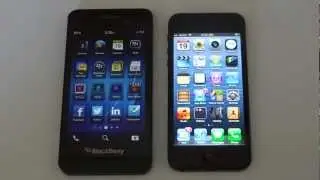 Blackberry Z10 vs Iphone 5 - Fliptroniks.com