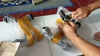 unboxing segitiga atas ninja rr new