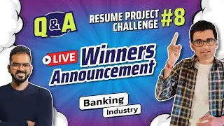 Live Winners & Top 20 Submissions Announcement | Banking Domain Insights | RPC#8 | Q & A