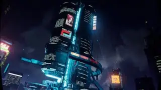 Virtual Reality Oculus House Tour. Looks like Midgar City no?