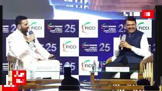 Devendra Fadnavis & Akshay Kumar LIVE | FICCI FRAMES 2025 | Big Announcements for Maharashtra