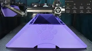 RatRig V-Core 4 .6mm nozzle DogHouse Roof 3D Print