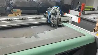 Leather Nesting & Cutting with RZCUT1016EF CNC Machine - High Efficiency Demo