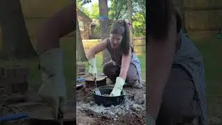 Making DAMPER (Aussie campfire bread) #bread #damper #baking