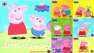 Peppa Pig Little Library, Ladybird. Peppa&rsquo;s (Family, Home, Friends, Favourites, Playgroup, Garden)