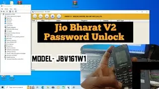 Jio Bharat V2 Password Unlock By Flash File jbv161w1| Hang On Logo | Jio Bharat V2 Hard Reset Trick
