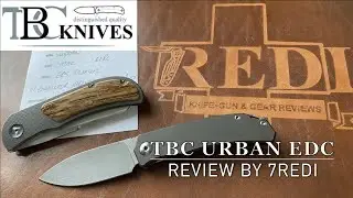 Trevor Burger Knives Urban EDC Review - The Best Compact Frontflipper I ever Experienced!