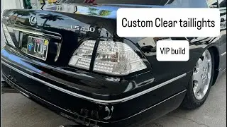 Lexus LS430 Clear taillights