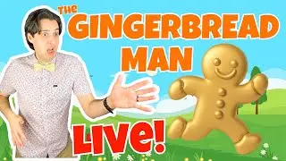 The Gingerbread Man | STORY FOR KIDS - LIVE Performance!