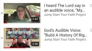 God Stories at Jump Start Your Faith Project