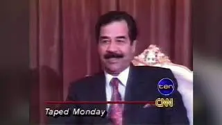 Interview Saddam Hussein with Peter Arnett