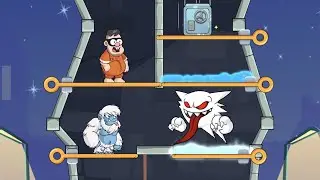 Prison Pin Rescue - All Levels Gameplay Pull Him Out ( Levels 1142 - 1182 )