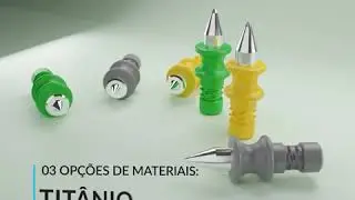 Pinos Descart&aacute;veis para Fixa&ccedil;&atilde;o Cranial Micromar
