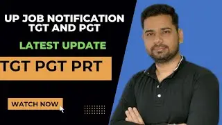 UP teaching vacancy | latest news | New job | Job update | TGT and PGT | PRT | Topper's Target