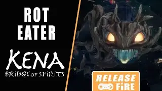 Kena Bridge of Spirits Rot Eater boss fight - How to beat the Rot Eater