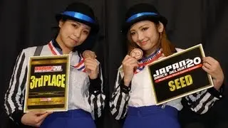 KONAMI & HANA_2012.11.25_OSAKA DANCE DELIGHT VOL.28_3rd PLACE