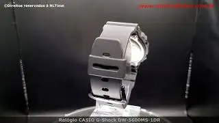 Rel&oacute;gio CASIO G-Shock DW-5600MS-1DR