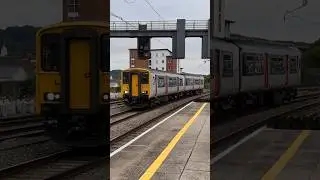TfW 150279 arrives into Cardiff Central