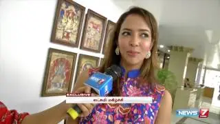 Actress Lakshmi Manchu feels nostalgic about Chennai | Tamil Nadu | News7 Tamil
