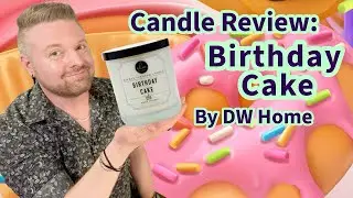 Candle Review: Birthday Cake by DW Home