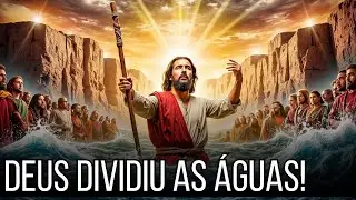Moisés e o Mar Vermelho  O Dia em Que Deus Dividiu as Águas!