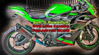 Knalpot Zx25R, RvR Long Carbon fullsystem Blue High Mount Zx25R, Powerfull dan Soft 💯💯