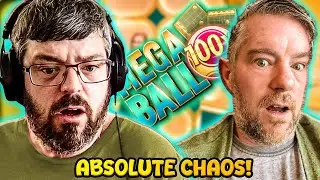 PLAYING MEGA BALL WITH THE BOOK GUY!!