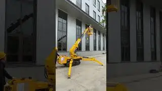 3-ton spider crane, #industrialcranes #automobileengineering #excavator