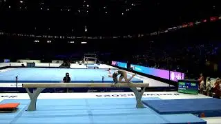 PINXTEN Erika (BEL)_2023 Artistic Worlds, Antwerp (BEL)_Qualifications_Balance Beam