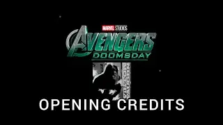 Avengers: Doomsday Opening Credits Sketch Concept (MF DOOM)